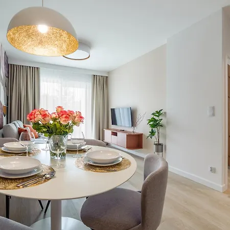 Апартаменты Topaz 113 Przy Plazy- Perlowa Przystan-